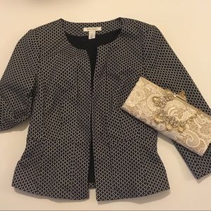 White House Black Market Peplum blazer